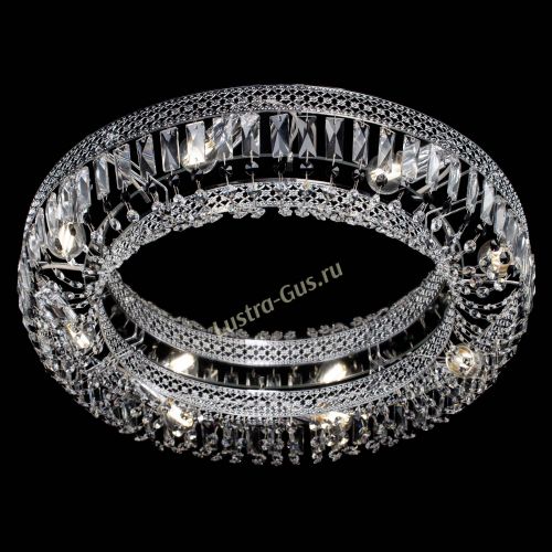 Люстра Венеция Кольцо №8 пластинка черная в Самаре Гусь Хрустальный