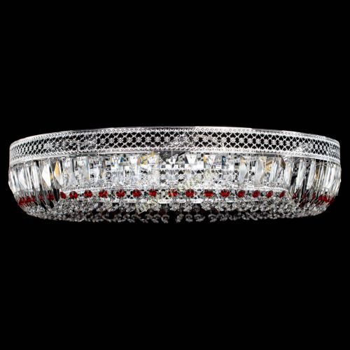 Люстра Венеция Кольцо №8 пластинка красная в Самаре Гусь Хрустальный