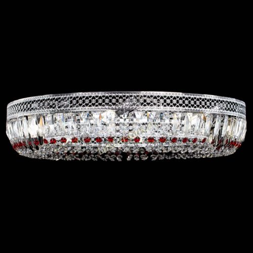 Люстра Венеция Кольцо №8 пластинка красная в Самаре Гусь Хрустальный