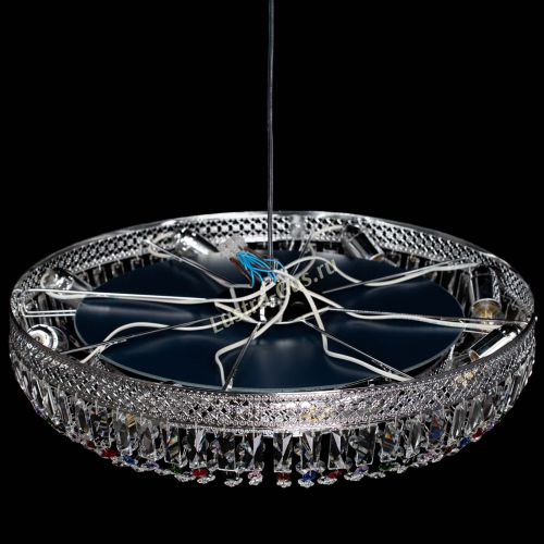 Люстра Венеция Кольцо №8 пластинка разноцветная в Самаре Гусь Хрустальный