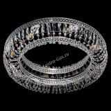 Люстра Венеция Кольцо №8 пластинка розовая в Самаре