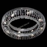 Люстра Венеция Кольцо №8 пластинка розовая в Самаре