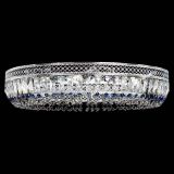 Люстра Венеция Кольцо №8 пластинка синяя в Самаре