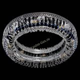 Люстра Венеция Кольцо №8 пластинка синяя в Самаре