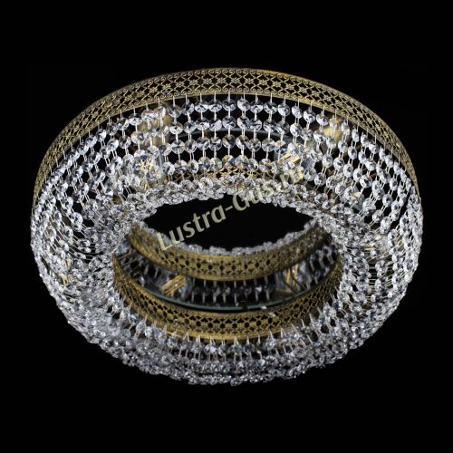 Люстра Венеция Кольцо №6 под бронзу в Самаре Гусь Хрустальный