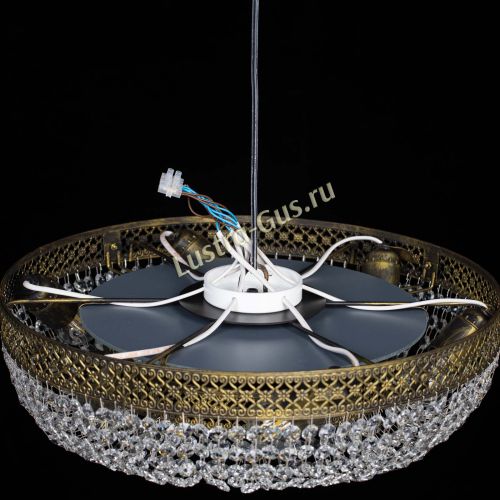 Люстра Венеция Кольцо №6 под бронзу в Самаре Гусь Хрустальный
