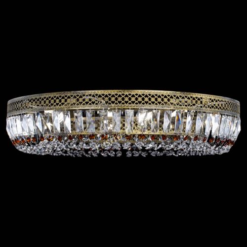 Люстра Венеция Кольцо №8 пластинка под бронзу Чайная в Самаре Гусь Хрустальный