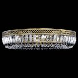 Люстра Венеция Кольцо №8 пластинка под бронзу Черная в Самаре