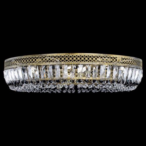 Люстра Венеция Кольцо №8 пластинка под бронзу Черная в Самаре Гусь Хрустальный