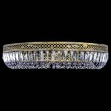 Люстра Венеция Кольцо №8 пластинка под бронзу Фиолетовая в Самаре