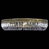 Люстра Венеция Кольцо №8 пластинка под бронзу Фиолетовая в Самаре