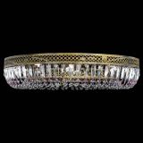 Люстра Венеция Кольцо №8 пластинка под бронзу Розовая в Самаре