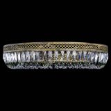 Люстра Венеция Кольцо №8 пластинка под бронзу Зеленая в Самаре