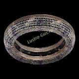 Люстра Венеция Кольцо №8 фиолетовая в Самаре