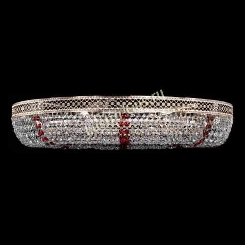 Люстра Венеция Кольцо №8 красное в Самаре Гусь Хрустальный