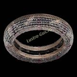 Люстра Венеция Кольцо №8 розовая в Самаре