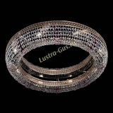 Люстра Венеция Кольцо №8 розовая в Самаре