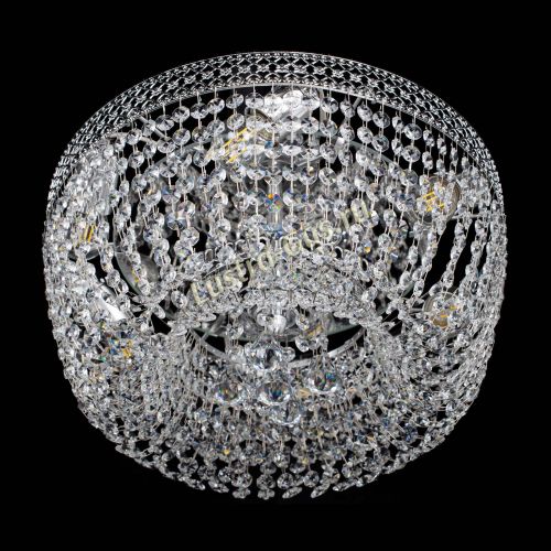 Люстра Венеция Кольцо конус 400 мм в Самаре Гусь Хрустальный