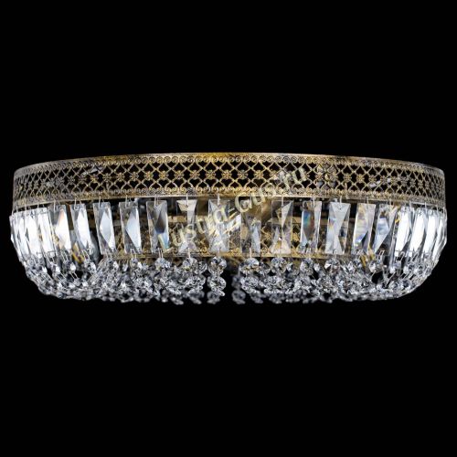 Люстра Венеция Кольцо пластинка под бронзу в Самаре Гусь Хрустальный