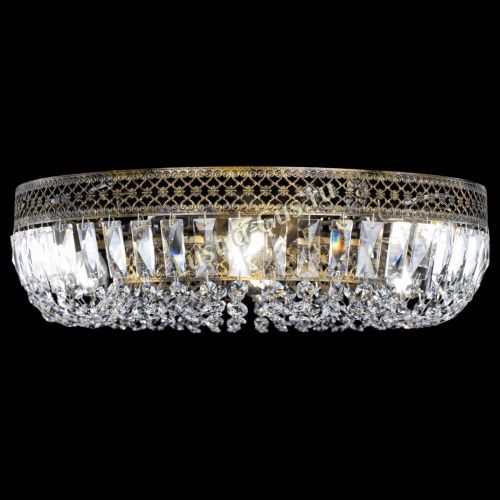 Люстра Венеция Кольцо пластинка под бронзу в Самаре Гусь Хрустальный