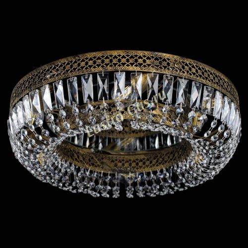 Люстра Венеция Кольцо пластинка под бронзу в Самаре Гусь Хрустальный