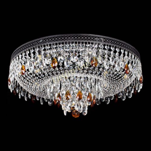 Люстра Венеция Кольцо Черная №8 чайная в Самаре Гусь Хрустальный