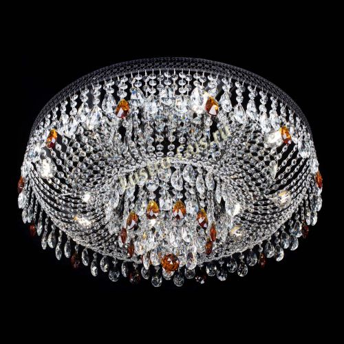 Люстра Венеция Кольцо Черная №8 чайная в Самаре Гусь Хрустальный