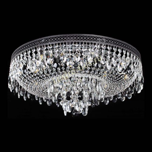 Люстра Венеция Кольцо Черная №8 черная в Самаре Гусь Хрустальный