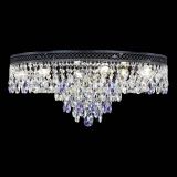 Люстра Венеция Кольцо Черная №8 фиолетовая в Самаре