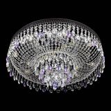 Люстра Венеция Кольцо Черная №8 фиолетовая в Самаре