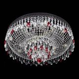 Люстра Венеция Кольцо Черная №8 красная в Самаре