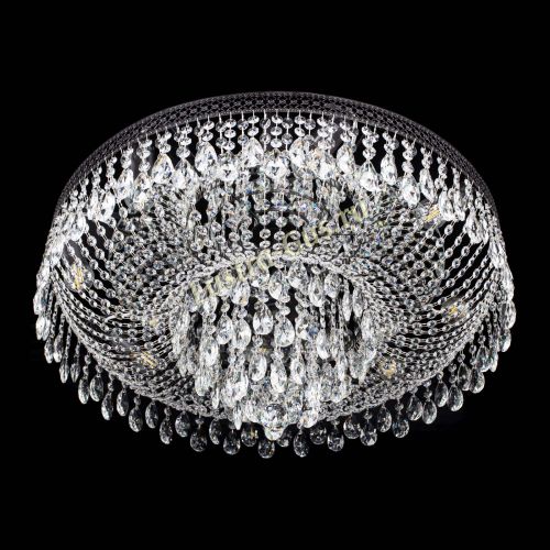 Люстра Венеция Кольцо журавлик №8 черная в Самаре Гусь Хрустальный