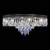 Люстра Венеция Кольцо Черная №8 синяя в Самаре Люстра Венеция Кольцо Черная №8 синяя в Самаре