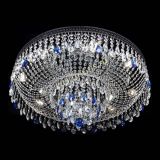 Люстра Венеция Кольцо Черная №8 синяя в Самаре Люстра Венеция Кольцо Черная №8 синяя в Самаре