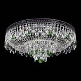 Люстра Венеция Кольцо Черная №8 зеленая в Самаре Люстра Венеция Кольцо Черная №8 зеленая в Самаре