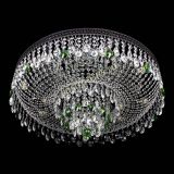 Люстра Венеция Кольцо Черная №8 зеленая в Самаре Люстра Венеция Кольцо Черная №8 зеленая в Самаре