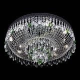 Люстра Венеция Кольцо Черная №8 зеленая в Самаре Люстра Венеция Кольцо Черная №8 зеленая в Самаре