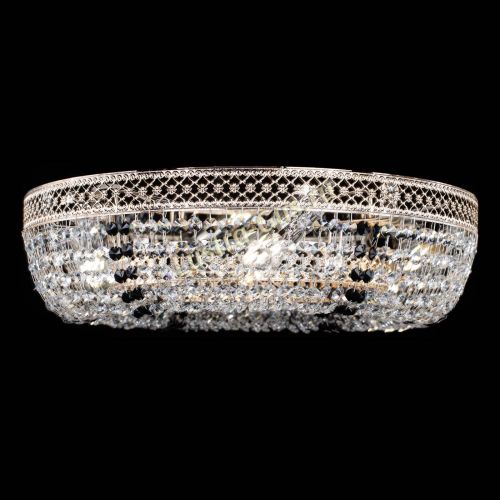 Люстра Венеция Кольцо черная в Самаре Гусь Хрустальный