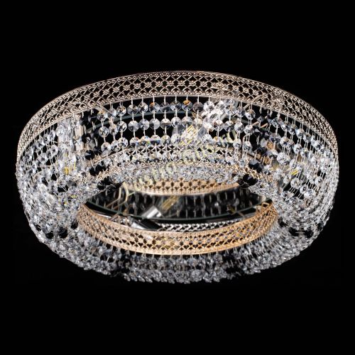 Люстра Венеция Кольцо черная в Самаре Гусь Хрустальный