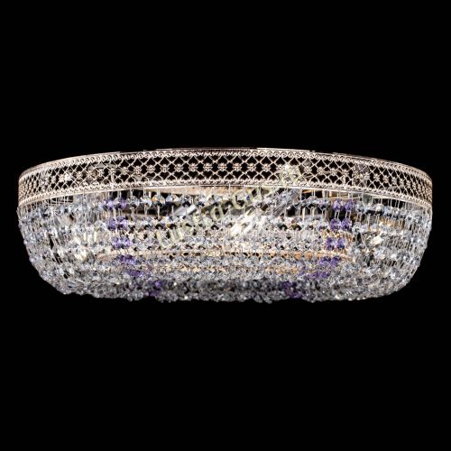 Люстра Венеция Кольцо фиолетовая в Самаре Гусь Хрустальный