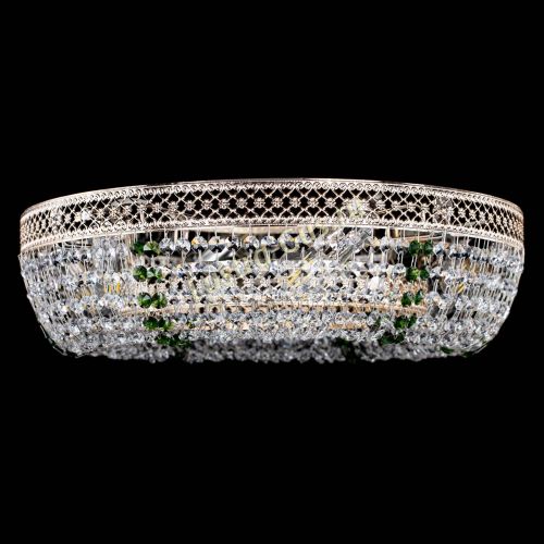 Люстра Венеция Кольцо зеленая в Самаре Гусь Хрустальный