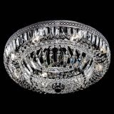 Люстра Венеция Купол пластинка 600 Черная в Самаре