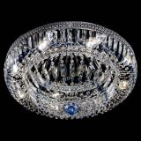 Люстра Венеция Купол пластинка 600 Синяя в Самаре