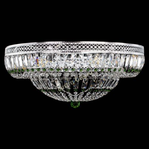 Люстра Венеция Купол пластинка 600 Зеленая в Самаре Люстра Венеция Купол пластинка 600 Зеленая в Самаре