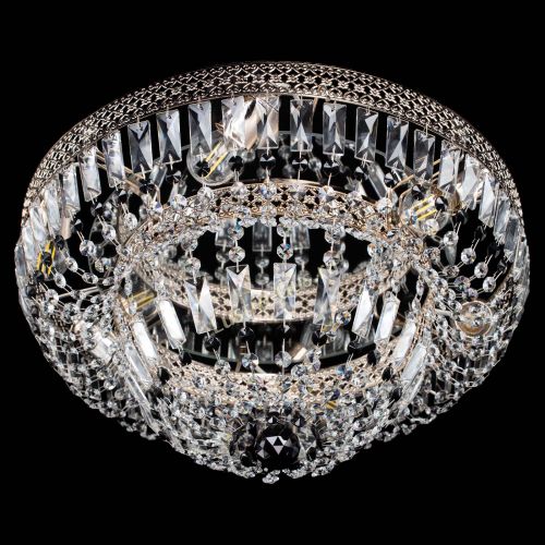 Люстра Венеция Купол пластинка Черная в Самаре Гусь Хрустальный