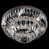 Люстра Венеция Купол пластинка Черная в Самаре