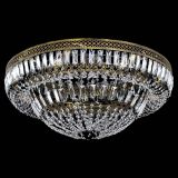 Люстра Венеция Купол пластинка под бронзу Черная в Самаре