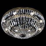 Люстра Венеция Купол пластинка под бронзу Черная в Самаре