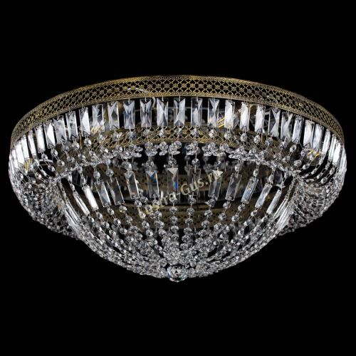 Люстра Венеция Купол пластинка под бронзу в Самаре Гусь Хрустальный