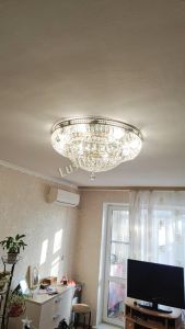 Люстра Венеция Купол пластинка под бронзу в Самаре отзыв и фото покупателя